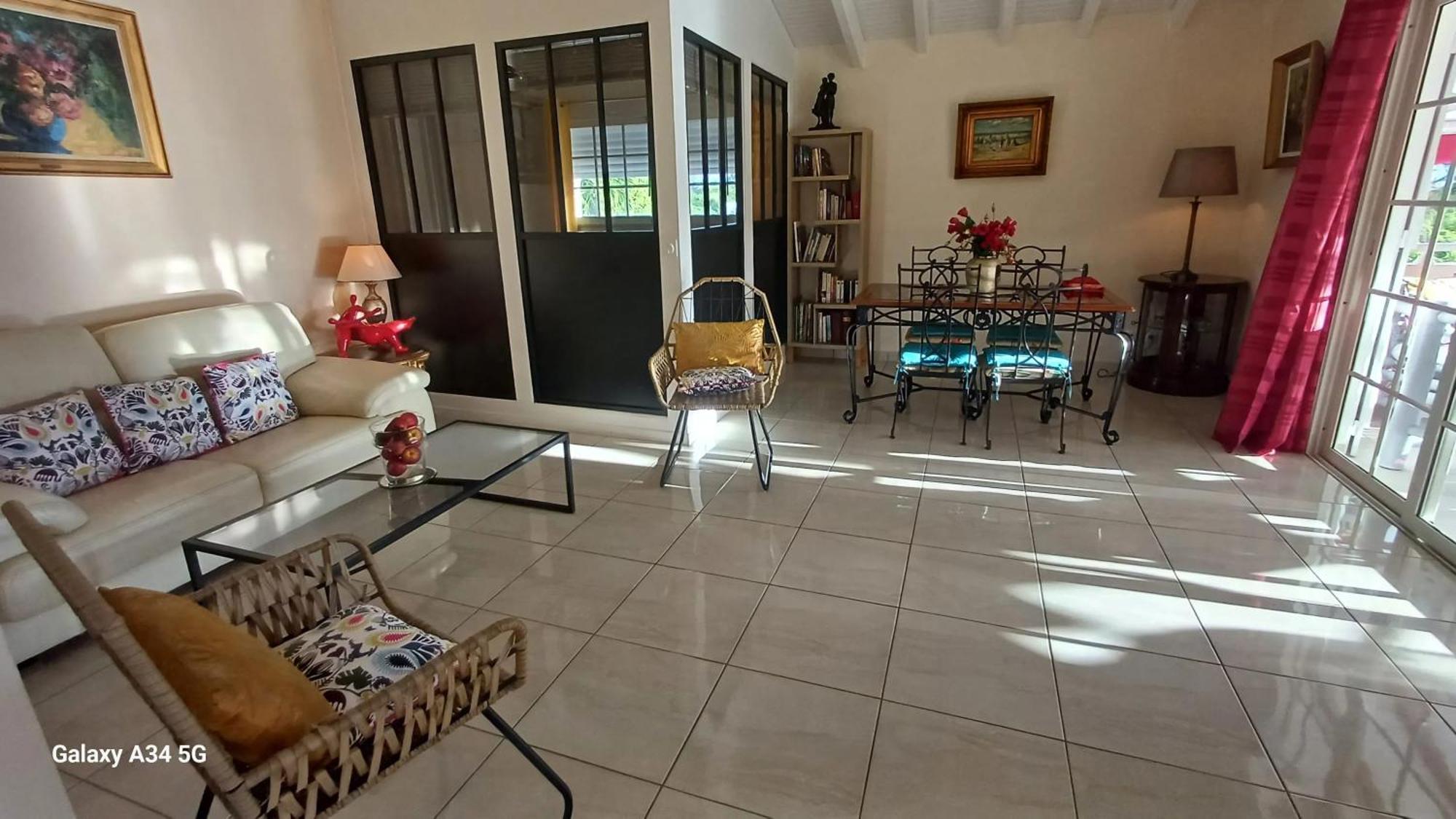 Villa Elegante A Saint Francois Avec Piscine Privee Toute L'Annee Kültér fotó