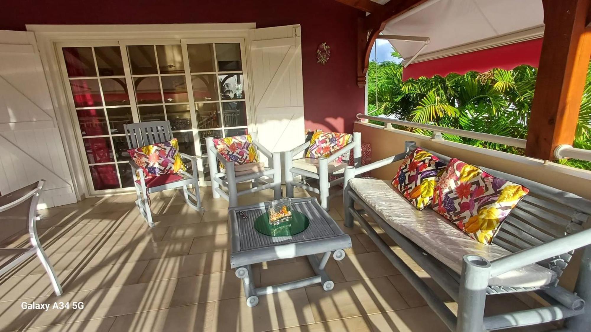Villa Elegante A Saint Francois Avec Piscine Privee Toute L'Annee Kültér fotó